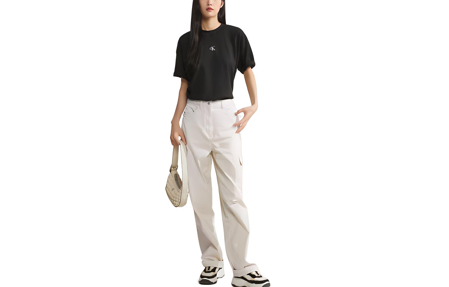 Calvin Klein Женские повседневные брюки, цвет слоновой кости
Calvin Klein Женские повседневные брюки, цвет слоновой кости