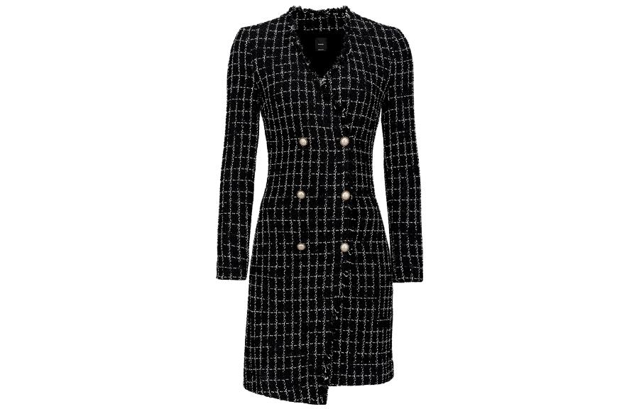 PINKO Женское черное платье с длинными рукавами
PINKO Женское черное платье с длинными рукавами