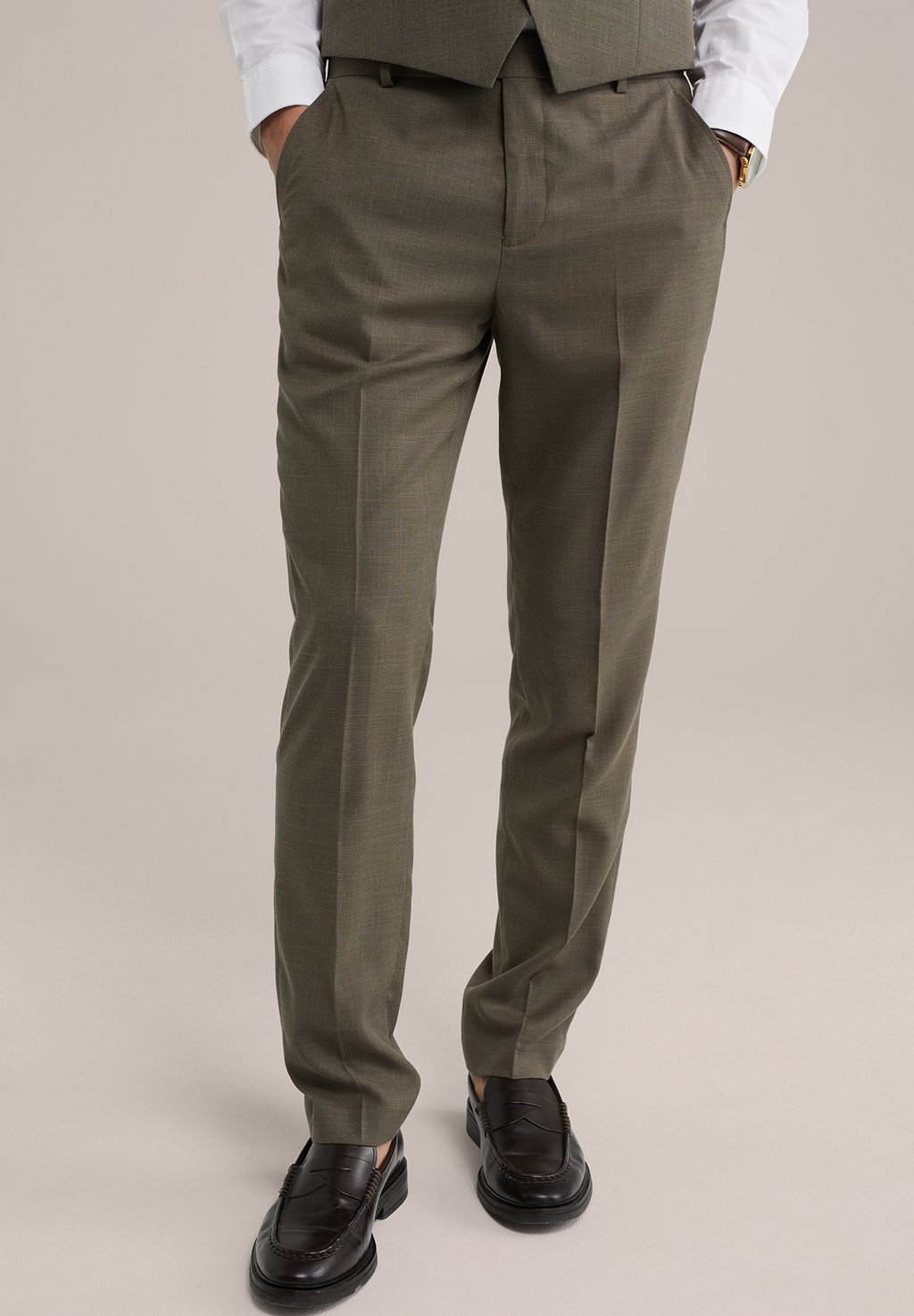 Костюмные брюки WE Fashion, коричневый
Костюмные брюки WE Fashion, коричневый