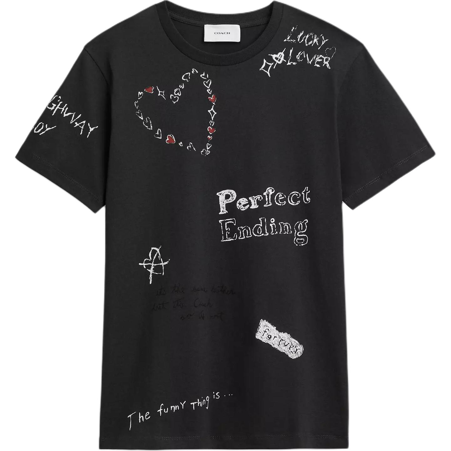 COACH Обычная футболка женская черная, Черный, COACH Обычная футболка женская черная
COACH Обычная футболка женская черная, Черный, COACH Обычная футболка женская черная