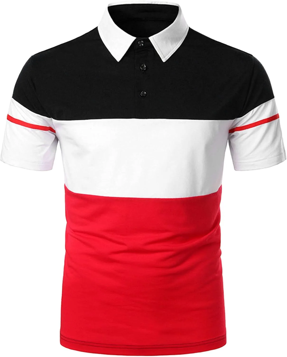 Мужская поло Casual с цветными блоками, короткий рукав, Regular Fit Maiyifu-GJ
Мужская поло Casual с цветными блоками, короткий рукав, Regular Fit Maiyifu-GJ
