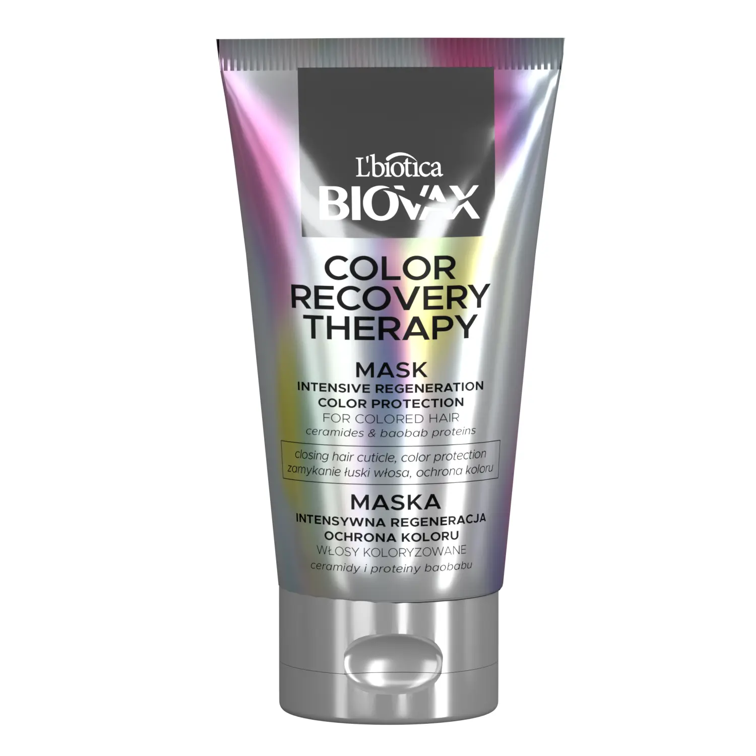 L'biotica Color Recovery Therapy маска для окрашенных волос, 150 мл
L'biotica Color Recovery Therapy маска для окрашенных волос, 150 мл