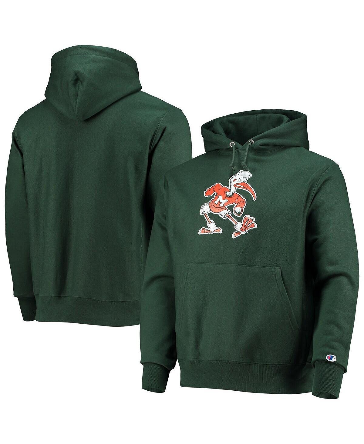 Мужская зеленая толстовка с капюшоном с капюшоном с логотипом miami hurricanes vault logo reverse weave Champion, зеленый
Мужская зеленая толстовка с капюшоном с капюшоном с логотипом miami hurricanes vault logo reverse weave Champion, зеленый