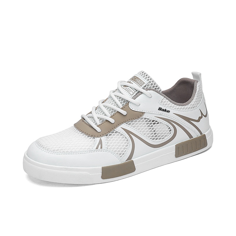 Нескользящие, износостойкие, дышащие низкие мужские кроссовки для скейтбординга BAKE, White Gray
Нескользящие, износостойкие, дышащие низкие мужские кроссовки для скейтбординга BAKE, White Gray