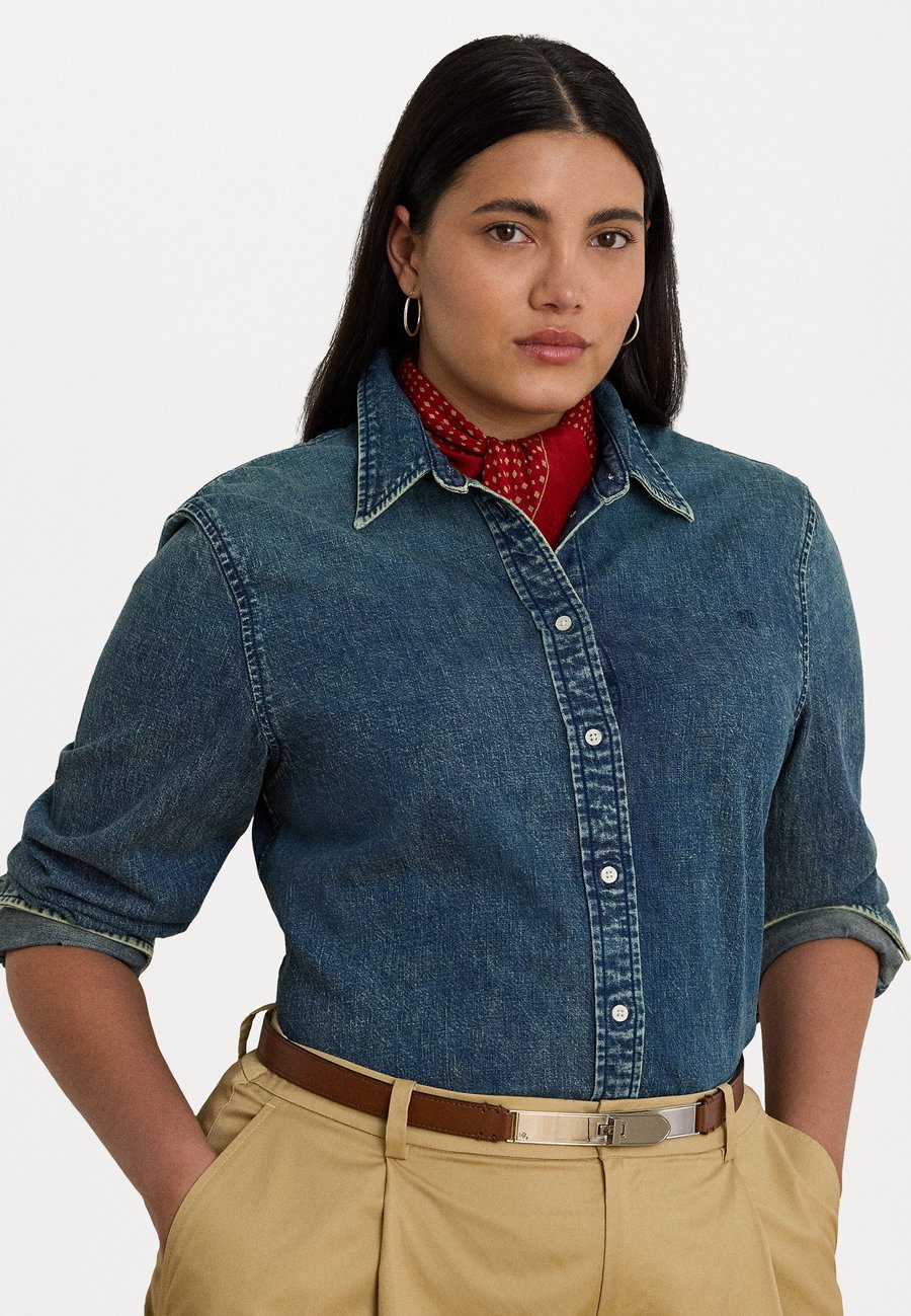 Блуза Lauren Ralph Lauren Woman CLASSIC FIT DENIM SHIRT, Haze Wash/Off-White
Блуза Lauren Ralph Lauren Woman CLASSIC FIT DENIM SHIRT, Haze Wash/Off-White