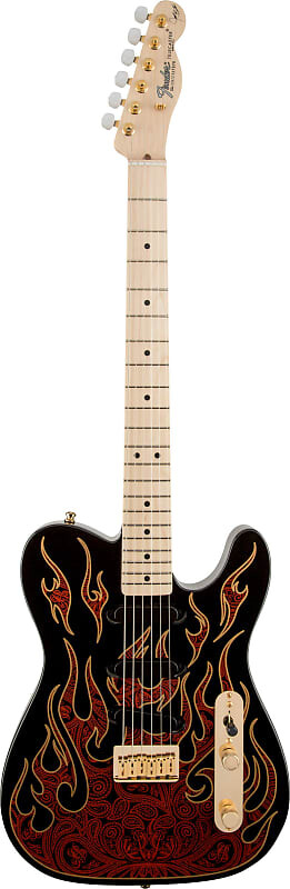 Fender James Burton Telecaster в Red Paisley Flames
Fender James Burton Telecaster в Red Paisley Flames