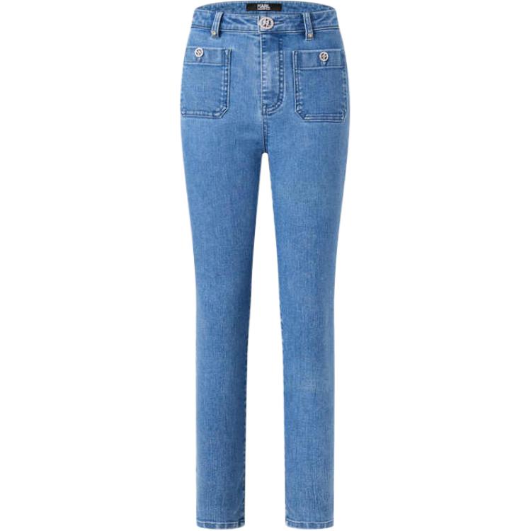 KARL LAGERFELD / Karl Lagerfeld Jeans Женские синие классические брюки-карандаш
KARL LAGERFELD / Karl Lagerfeld Jeans Женские синие классические брюки-карандаш
