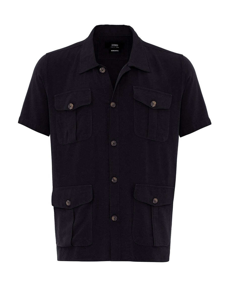 Рубашка обычного кроя на пуговицах Antioch, черный
Рубашка обычного кроя на пуговицах Antioch, черный