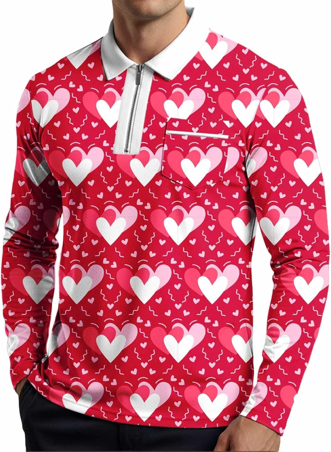 Футболка-поло Casual с принтом Valentines
Футболка-поло Casual с принтом Valentines