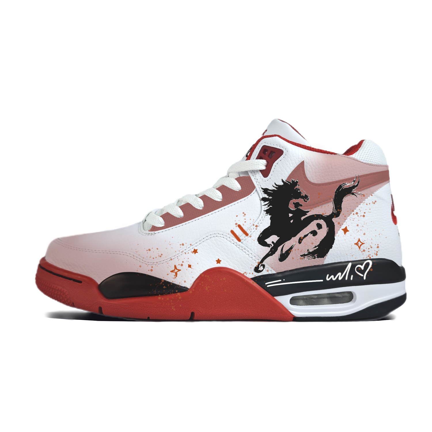 Nike Flight Legacy Imperial Horse Welcomes The New, красные устойчивые к истиранию и скольжению баскетбольные кроссовки Unisex
Nike Flight Legacy Imperial Horse Welcomes The New, красные устойчивые к истиранию и скольжению баскетбольные кроссовки Unisex