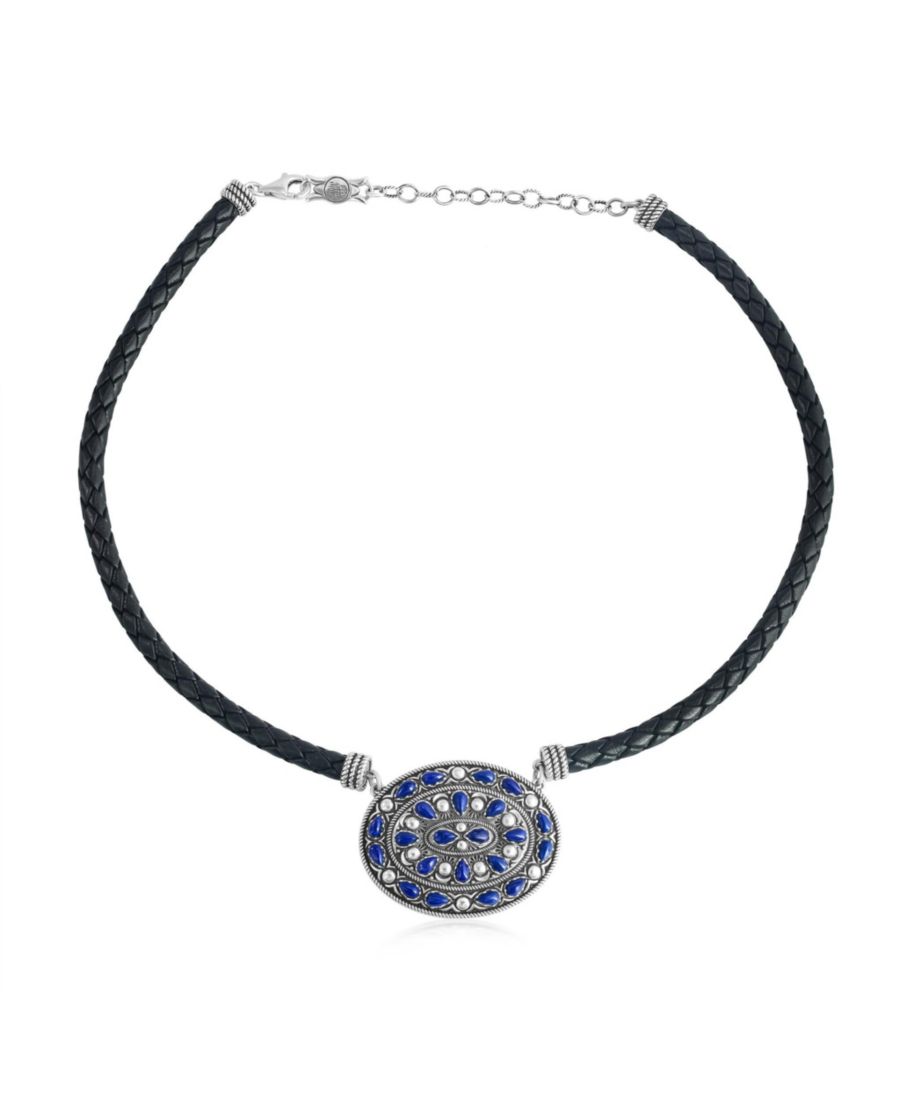 Подвеска из стерлингового серебра с лазуритом, овальная, на цепочке, в черном кожаном ремешке, длина от 17 до 20 дюймов American West Jewelry, No Color
Подвеска из стерлингового серебра с лазуритом, овальная, на цепочке, в черном кожаном ремешке, длина от 17 до 20 дюймов American West Jewelry, No Color