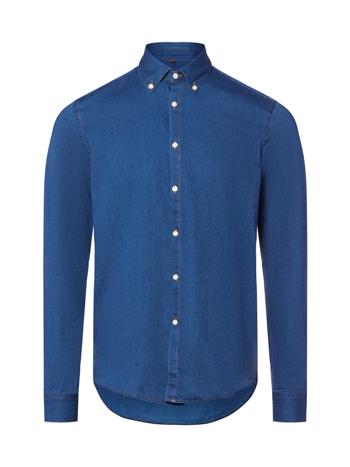 Рубашка цвета индиго Finshley & Harding London
Рубашка цвета индиго Finshley & Harding London