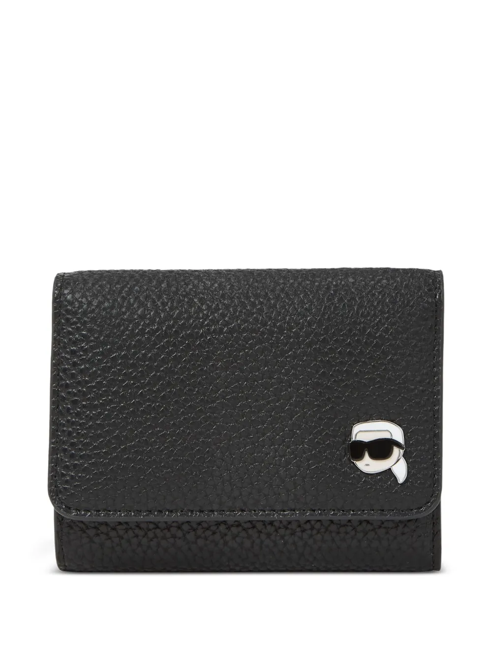 Бумажник Ikon из зернистой кожи KARL LAGERFELD, черный
Бумажник Ikon из зернистой кожи KARL LAGERFELD, черный