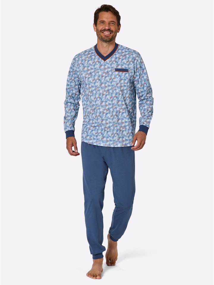 WITT WEIDEN Пижама джинсово-синего цвета
WITT WEIDEN Пижама джинсово-синего цвета