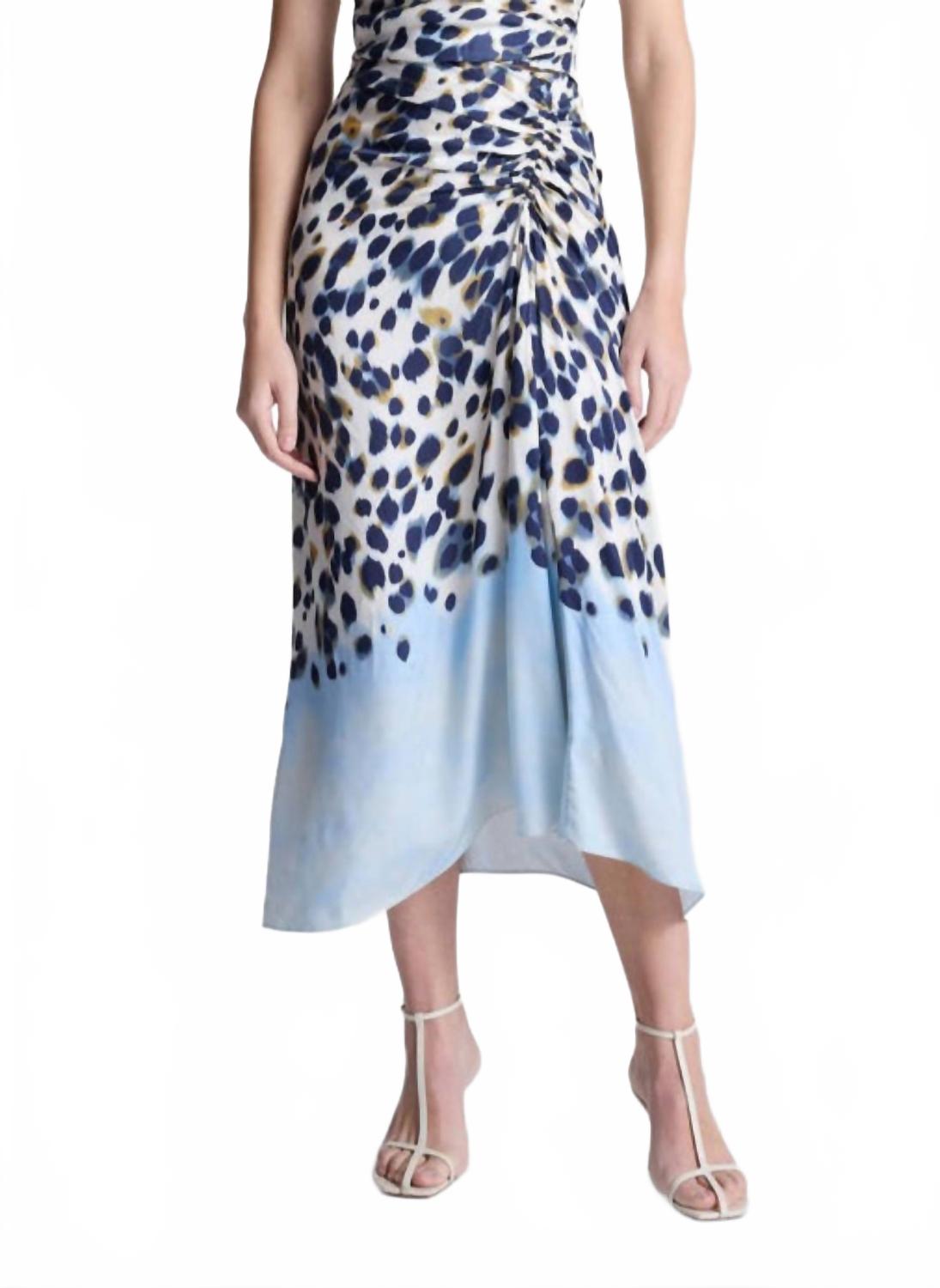 Юбка Grace высокая по талии миди в синем цвете A.L.C.
Юбка Grace высокая по талии миди в синем цвете A.L.C.