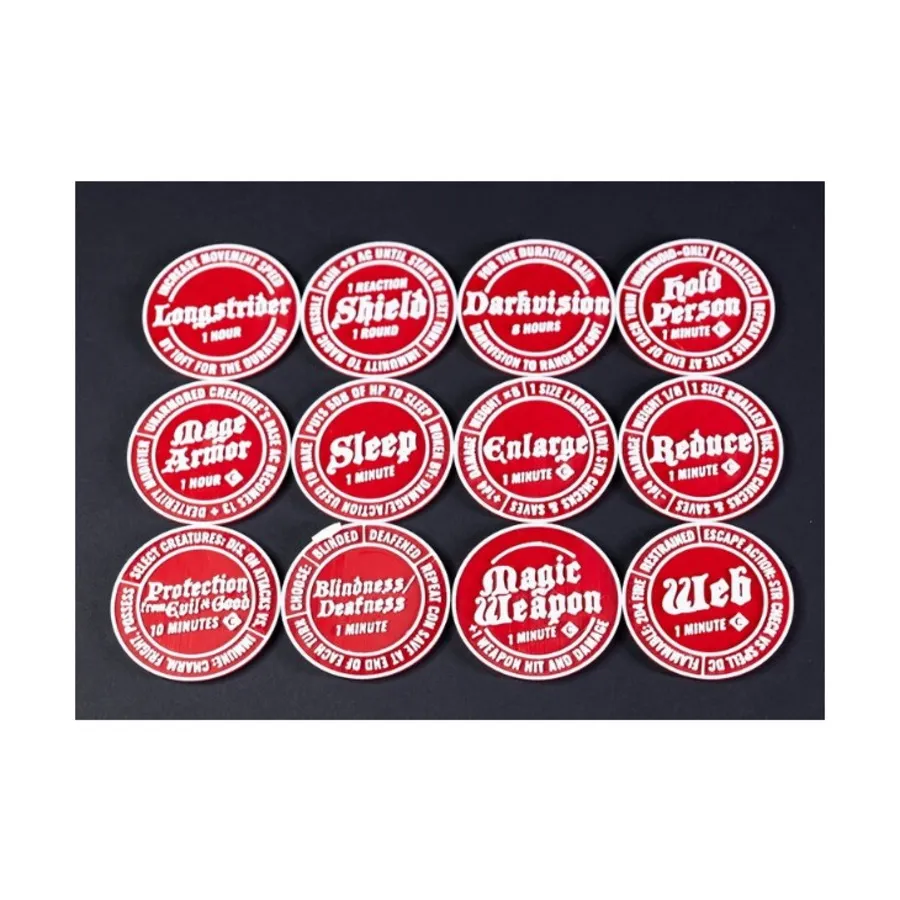 Набор заклинаний волшебника 1-2 уровней, D&D 5E Tokens
Набор заклинаний волшебника 1-2 уровней, D&D 5E Tokens