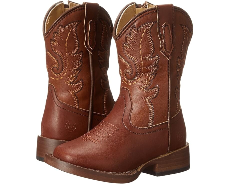 Ботинки Roper Kids Texson Faux Leather, коричневый
Ботинки Roper Kids Texson Faux Leather, коричневый