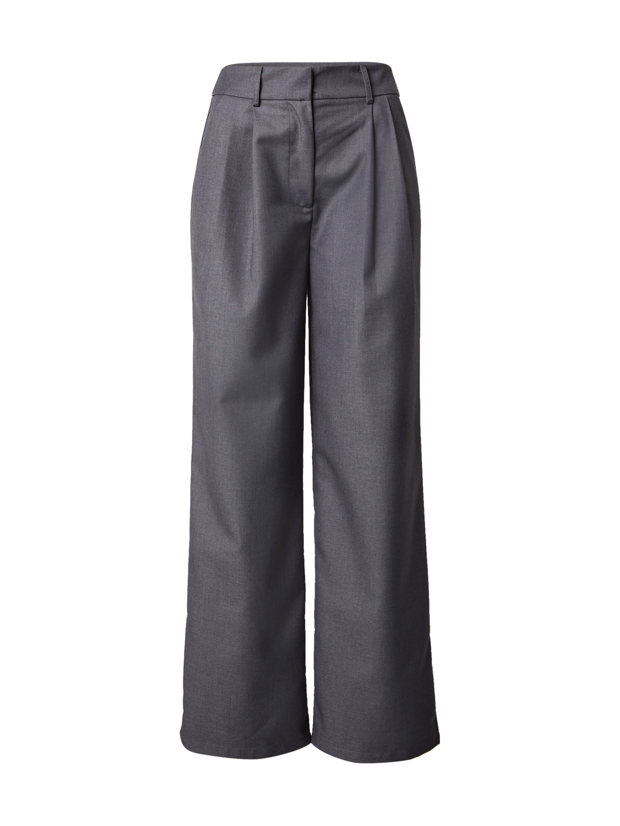 ABOUT YOU Брюки свободного кроя с плиссированной планкой 'Elisabeth' в темно-сером цвете
ABOUT YOU Брюки свободного кроя с плиссированной планкой 'Elisabeth' в темно-сером цвете