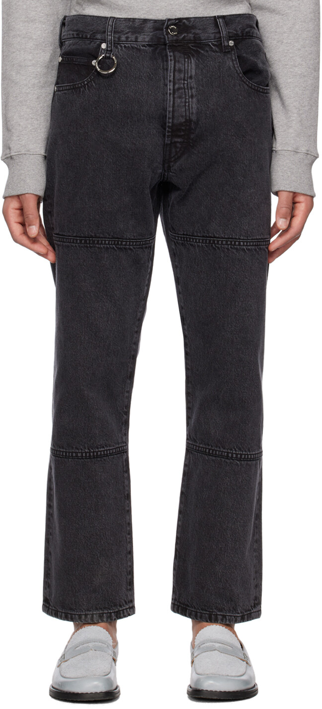 Черные угловые джинсы Études
Черные угловые джинсы Études