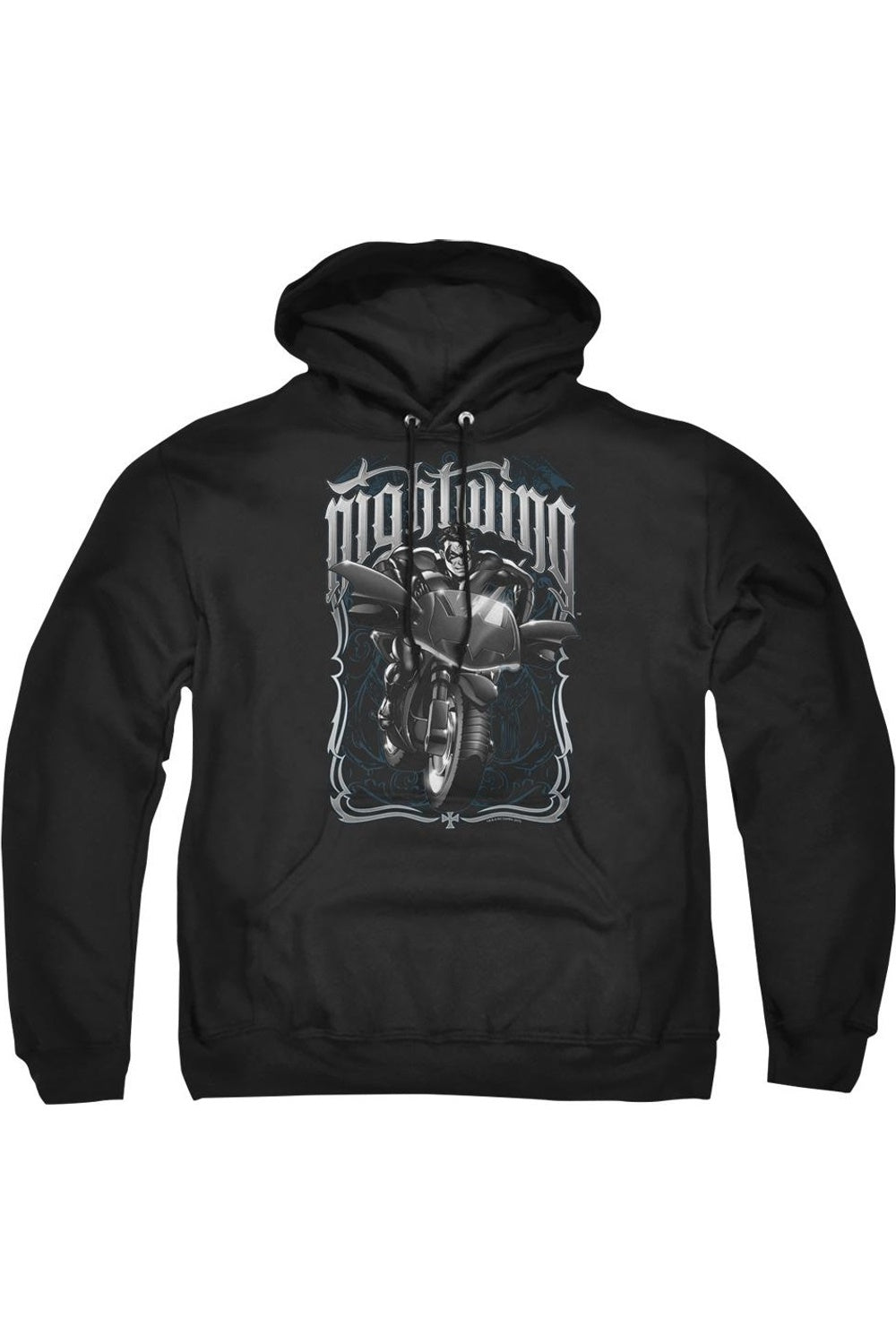 Batman Nightwing Biker Adult Pull Over Hoodie / Толстовка с капюшоном Gildan, черный
Batman Nightwing Biker Adult Pull Over Hoodie / Толстовка с капюшоном Gildan, черный