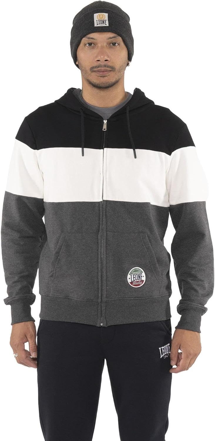 Мужская толстовка на молнии Leone 1947 Apparel Variety, черный
Мужская толстовка на молнии Leone 1947 Apparel Variety, черный