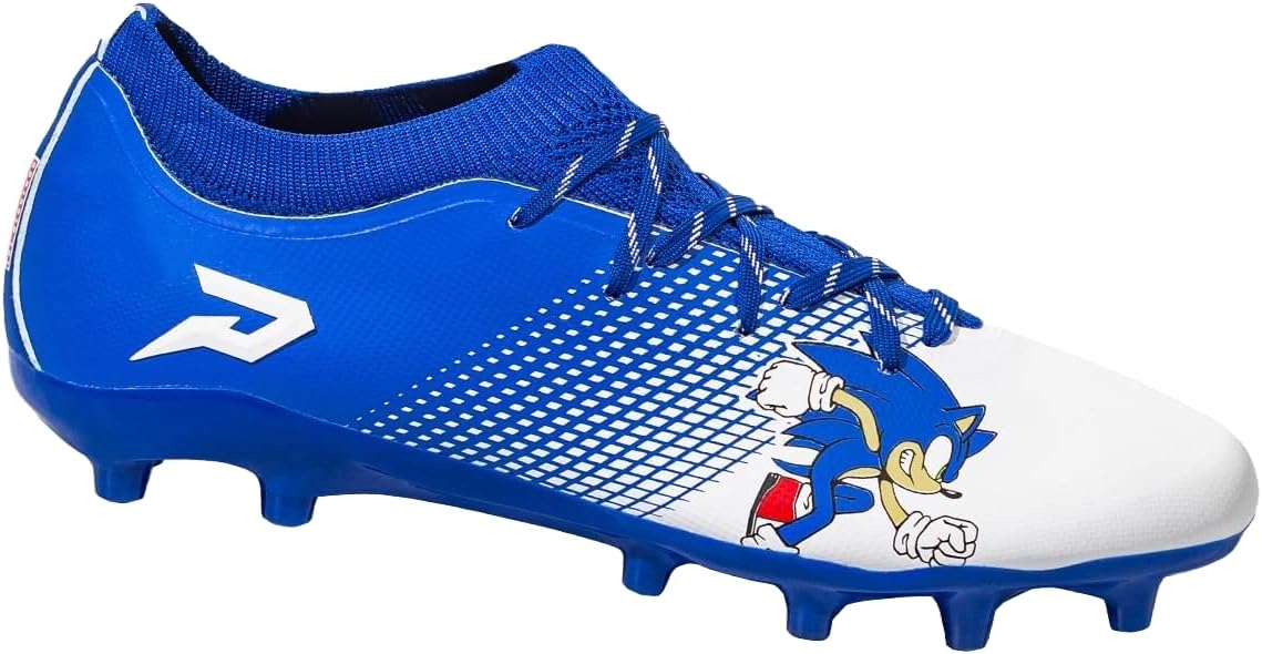 Футбольные бутсы Phenom Elite Sonic The Hedgehog - Квантовая энергия, Издание SEGA, Легкие бутсы из углеродного волокна для мужчин и детей, синий
Футбольные бутсы Phenom Elite Sonic The Hedgehog - Квантовая энергия, Издание SEGA, Легкие бутсы из углеродного волокна для мужчин и детей, синий