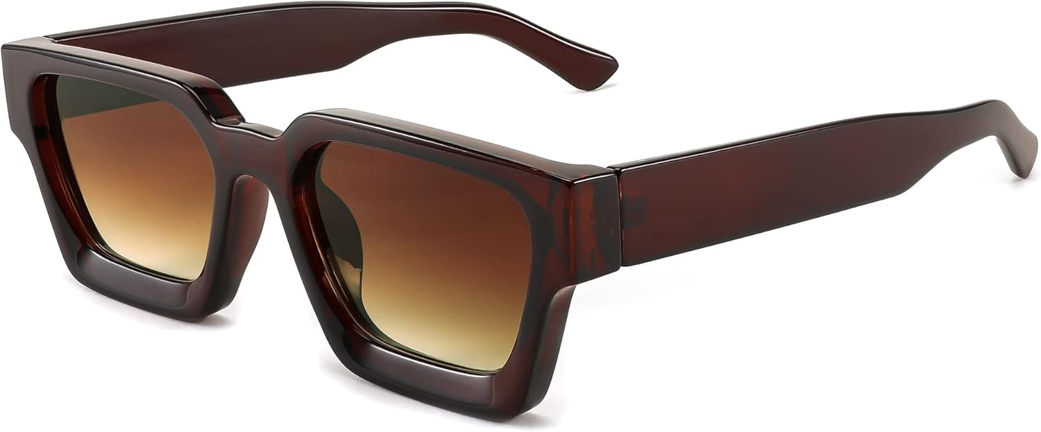 Солнцезащитные очки FEISEDY в стиле ретро 90-х, квадратной формы, для женщин и мужчин, модные массивные прямоугольные солнцезащитные очки с защитой UV400, модель B2385, 007 Brown | Gradient Tea Lens
Солнцезащитные очки FEISEDY в стиле ретро 90-х, квадратной формы, для женщин и мужчин, модные массивные прямоугольные солнцезащитные очки с защитой UV400, модель B2385, 007 Brown | Gradient Tea Lens