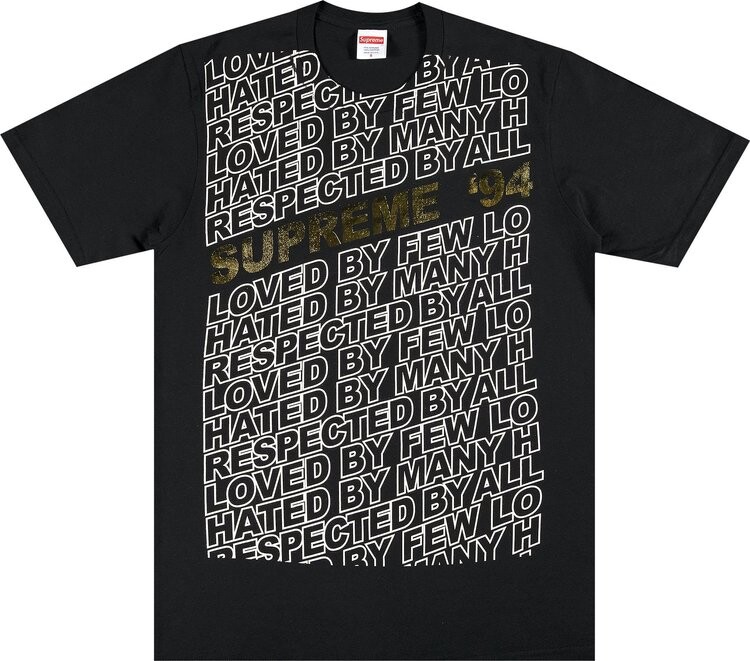 Футболка Supreme Respected Tee 'Black', черный
Футболка Supreme Respected Tee 'Black', черный