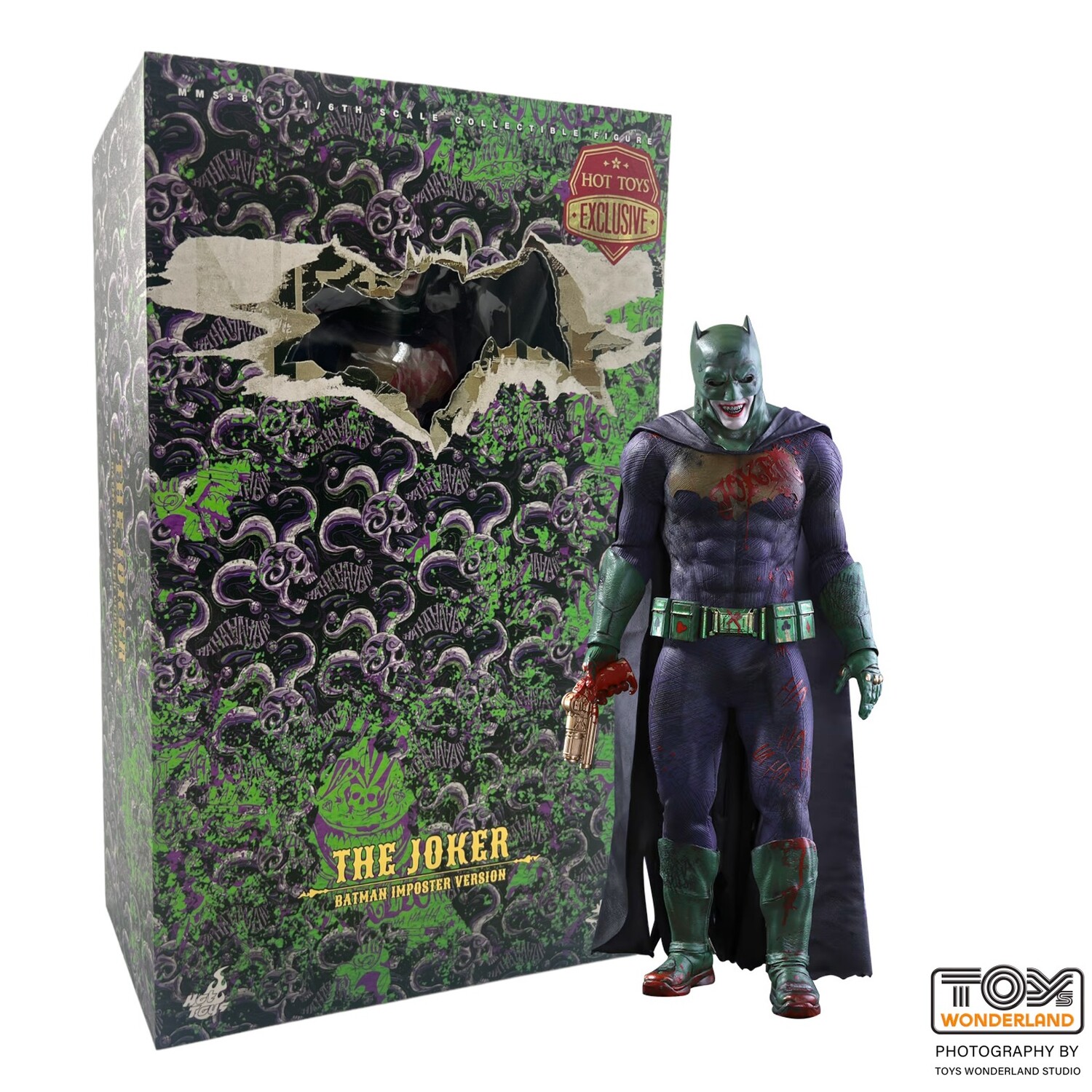 Фигурка Hot Toys DC, Suicide Squad The Joker (Batman Imposter Version) MMS384, 32 см
Фигурка Hot Toys DC, Suicide Squad The Joker (Batman Imposter Version) MMS384, 32 см