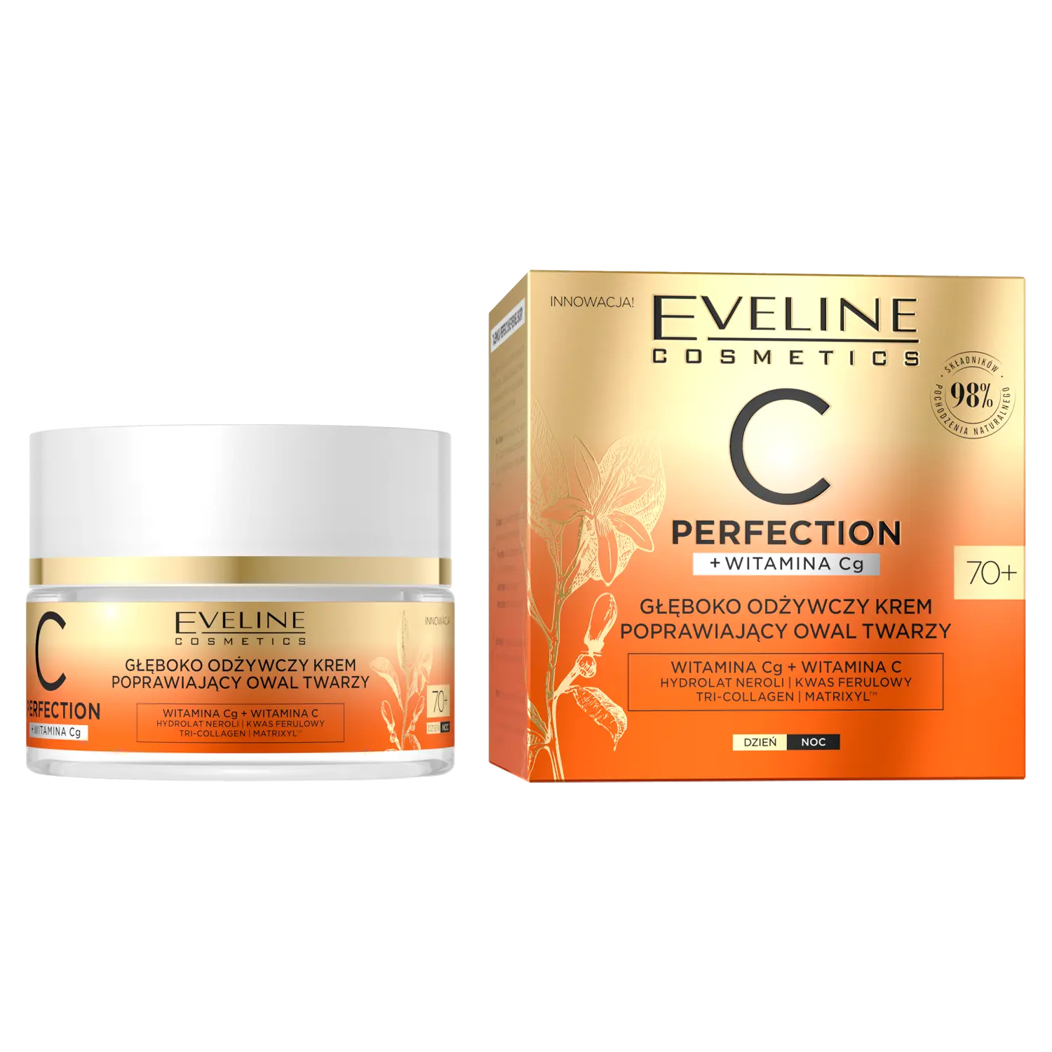 Eveline Cosmetics C-Perfection питательный крем для лица 70+, 50 мл
Eveline Cosmetics C-Perfection питательный крем для лица 70+, 50 мл