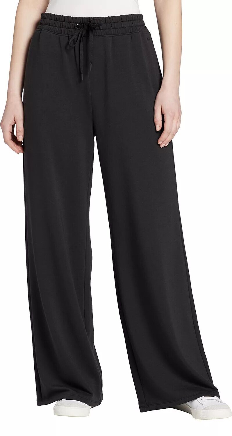 Женские мягкие широкие брюки Dsg, черный
Женские мягкие широкие брюки Dsg, черный