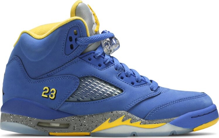 Кроссовки Air Jordan 5 Retro GS Laney, синий 
Кроссовки Air Jordan 5 Retro GS Laney, синий