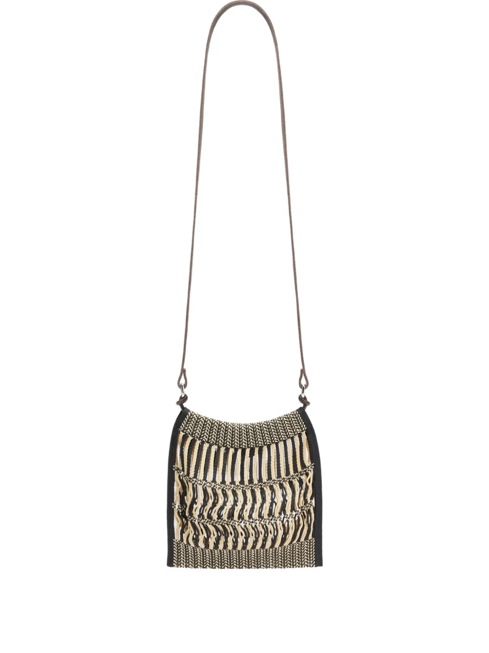 Сумка-мешок через плечо X Filt mini net LEMAIRE, нейтральный 
Сумка-мешок через плечо X Filt mini net LEMAIRE, нейтральный