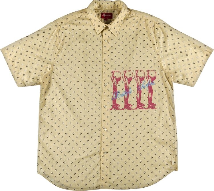 Рубашка Supreme x Butthole Surfers Short-Sleeve Shirt 'Light Yellow', желтый
Рубашка Supreme x Butthole Surfers Short-Sleeve Shirt 'Light Yellow', желтый