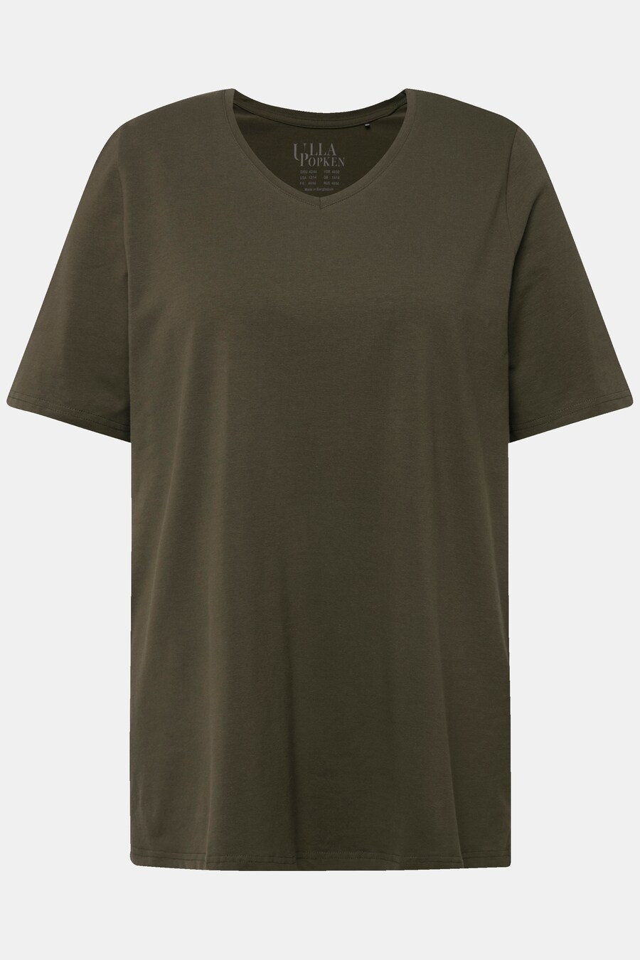 Рубашка Ulla Popken, зеленый
Рубашка Ulla Popken, зеленый