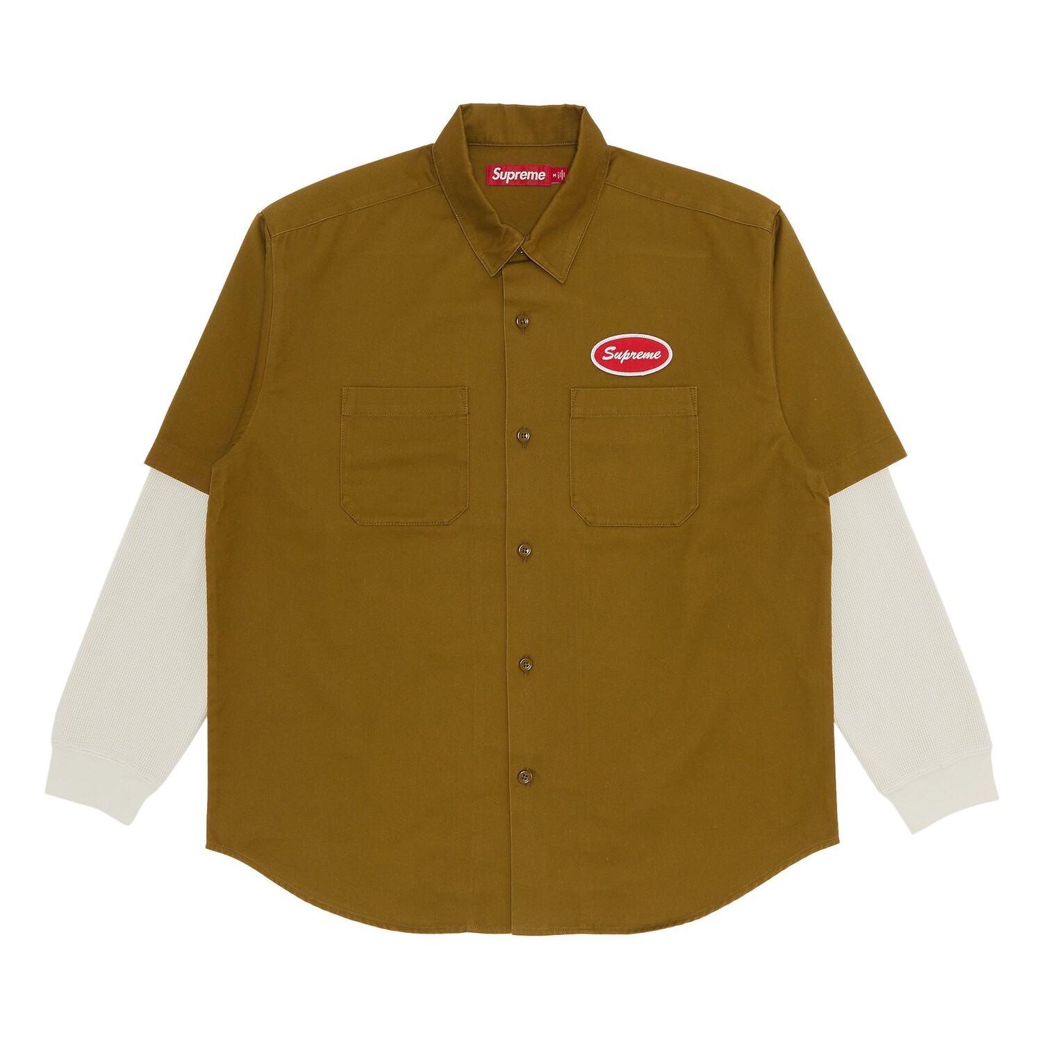 Рабочая рубашка Supreme с терморукавами, оливковая
Рабочая рубашка Supreme с терморукавами, оливковая