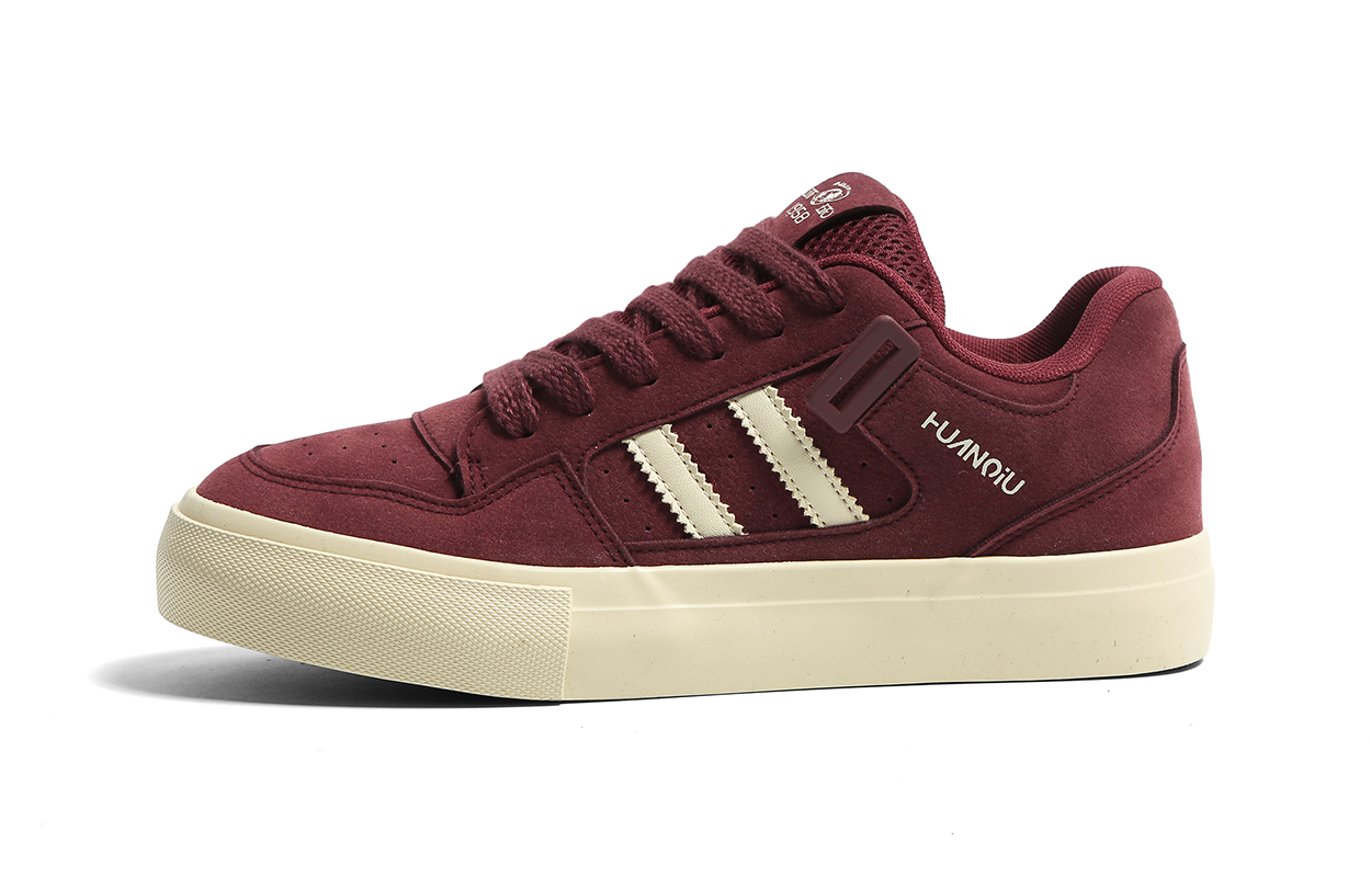 Низкие мужские кроссовки для скейтбординга с противоскользящими амортизаторами и износостойкими свойствами HUANQIU, Burgundy
Низкие мужские кроссовки для скейтбординга с противоскользящими амортизаторами и износостойкими свойствами HUANQIU, Burgundy