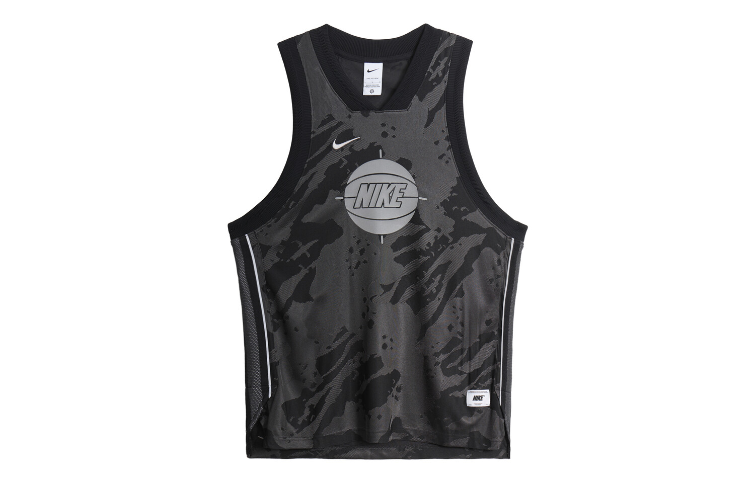 Мужское баскетбольное джерси Nike, цвет Black
Мужское баскетбольное джерси Nike, цвет Black