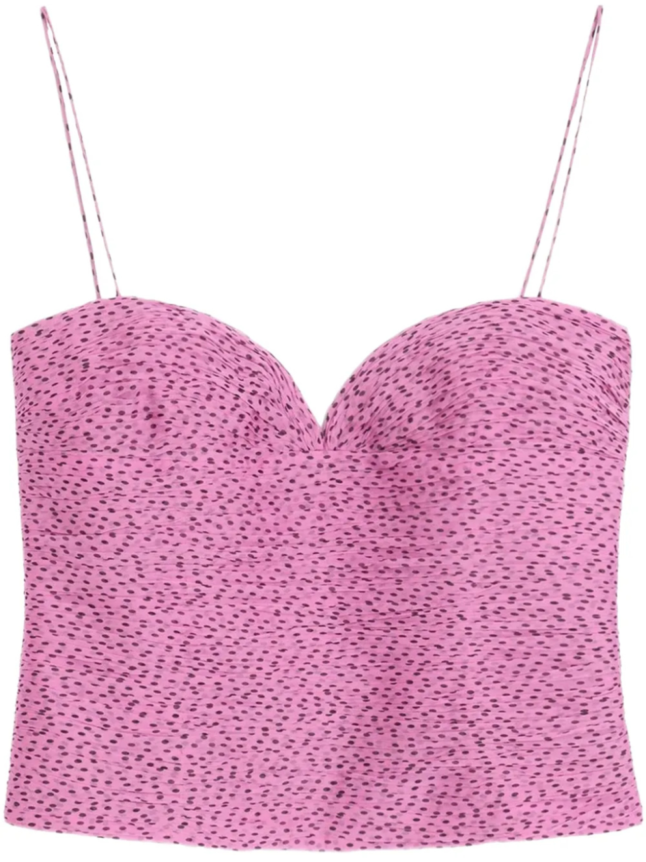 Топ с принтом Valentino Garavani, розовый 
Топ с принтом Valentino Garavani, розовый