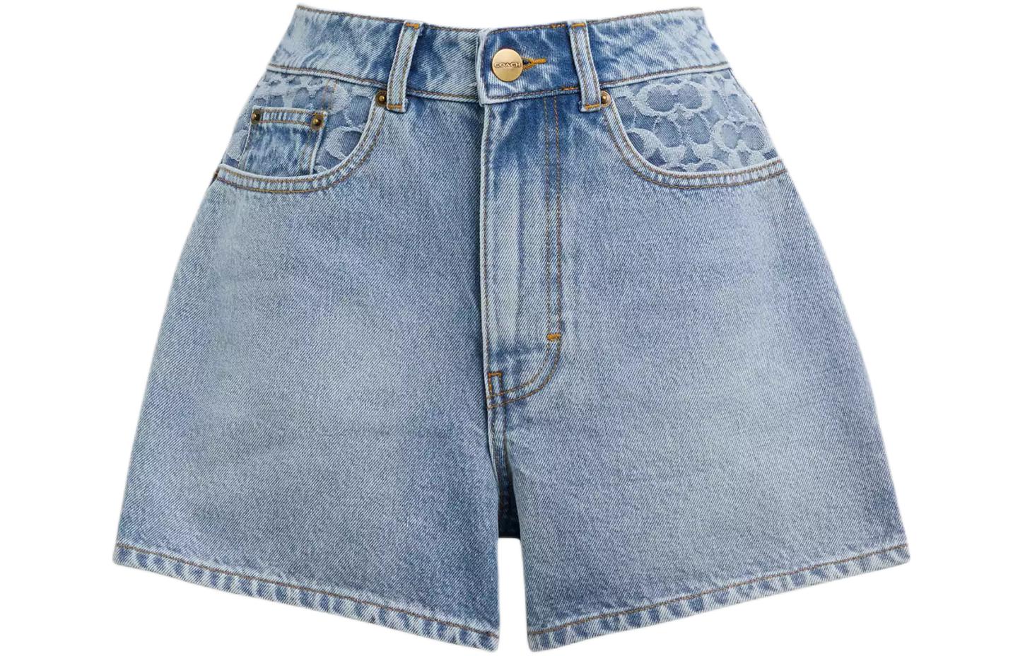 COACH Джинсовые шорты SS24 Women's Blue
COACH Джинсовые шорты SS24 Women's Blue