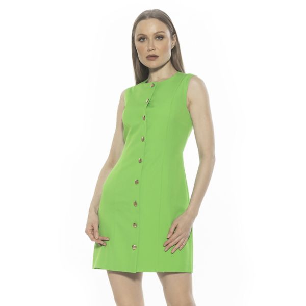 Женское платье-жилет Бриджит без рукавов с застежкой на пуговицы Alexia Admor, зеленый
Женское платье-жилет Бриджит без рукавов с застежкой на пуговицы Alexia Admor, зеленый
