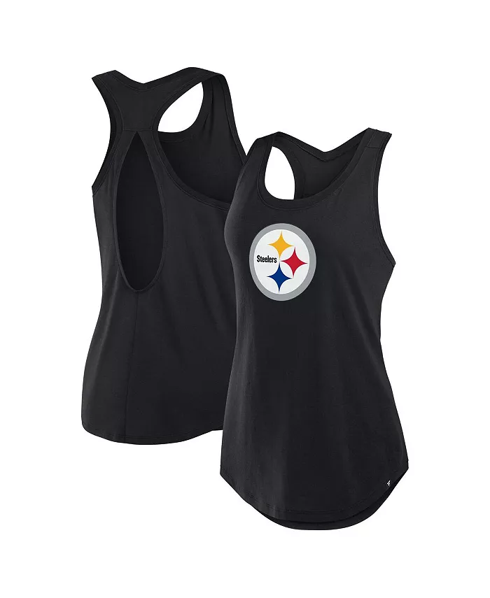 Женская черная майка-майка Pittsburgh Steelers Iron Fan Fanatics
Женская черная майка-майка Pittsburgh Steelers Iron Fan Fanatics