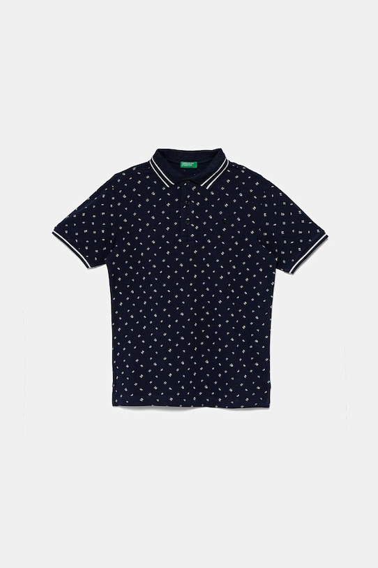 Хлопковая детская поло United Colors Of Benetton, темно-синий
Хлопковая детская поло United Colors Of Benetton, темно-синий