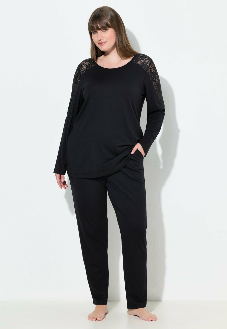 Пижамный комплект Ulla Popken SET, Black
Пижамный комплект Ulla Popken SET, Black