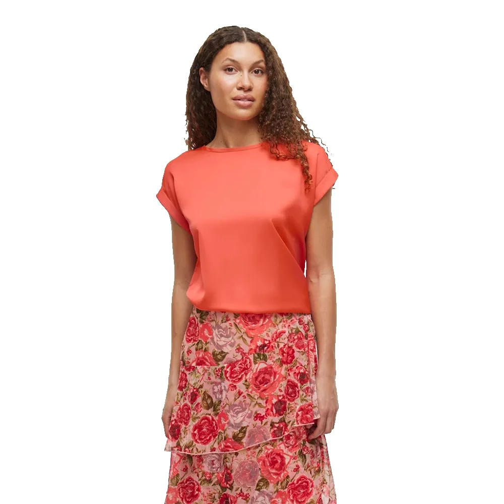 Блузка с коротким рукавом Vila Ellette, оранжевый
Блузка с коротким рукавом Vila Ellette, оранжевый