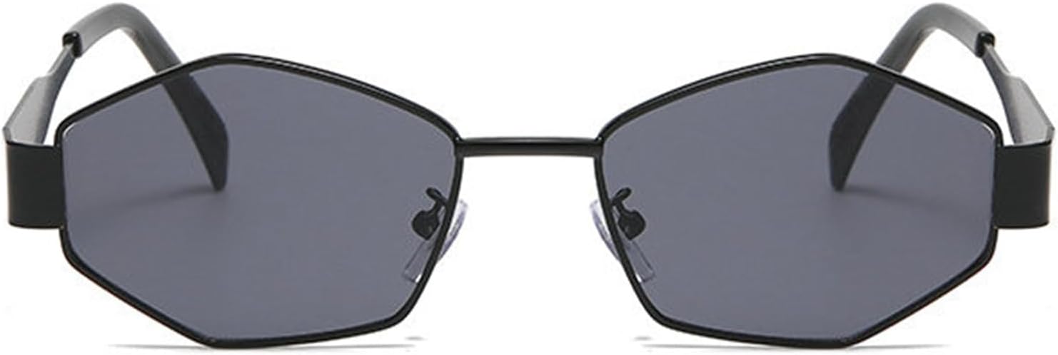 Willochra Модные шестиугольные и многоугольные солнцезащитные очки для женщин, винтажные, с металлическим каркасом, маленькая оправа, роскошные, уникальные, модель 2024, F27, Black
Willochra Модные шестиугольные и многоугольные солнцезащитные очки для женщин, винтажные, с металлическим каркасом, маленькая оправа, роскошные, уникальные, модель 2024, F27, Black