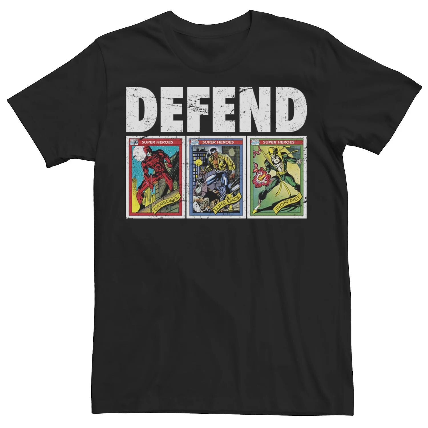Мужская футболка с графическим изображением и плакатом с групповой фотографией и защитой коллекционных карточек Marvel
Мужская футболка с графическим изображением и плакатом с групповой фотографией и защитой коллекционных карточек Marvel