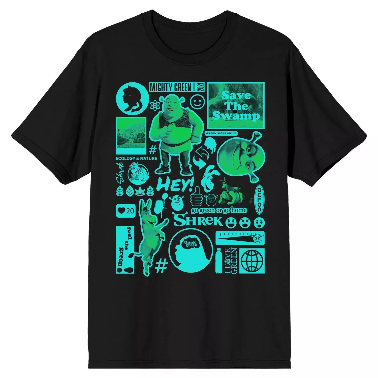 Мужская футболка с анимационным фильмом «Шрек» Licensed Character 
Мужская футболка с анимационным фильмом «Шрек» Licensed Character