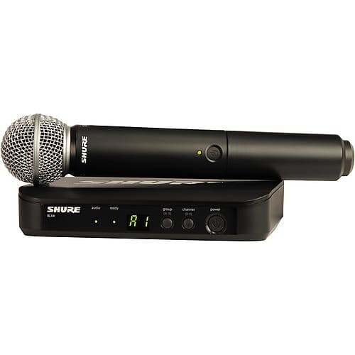 Микрофон Shure BLX24 / SM58=-J10
Микрофон Shure BLX24 / SM58=-J10