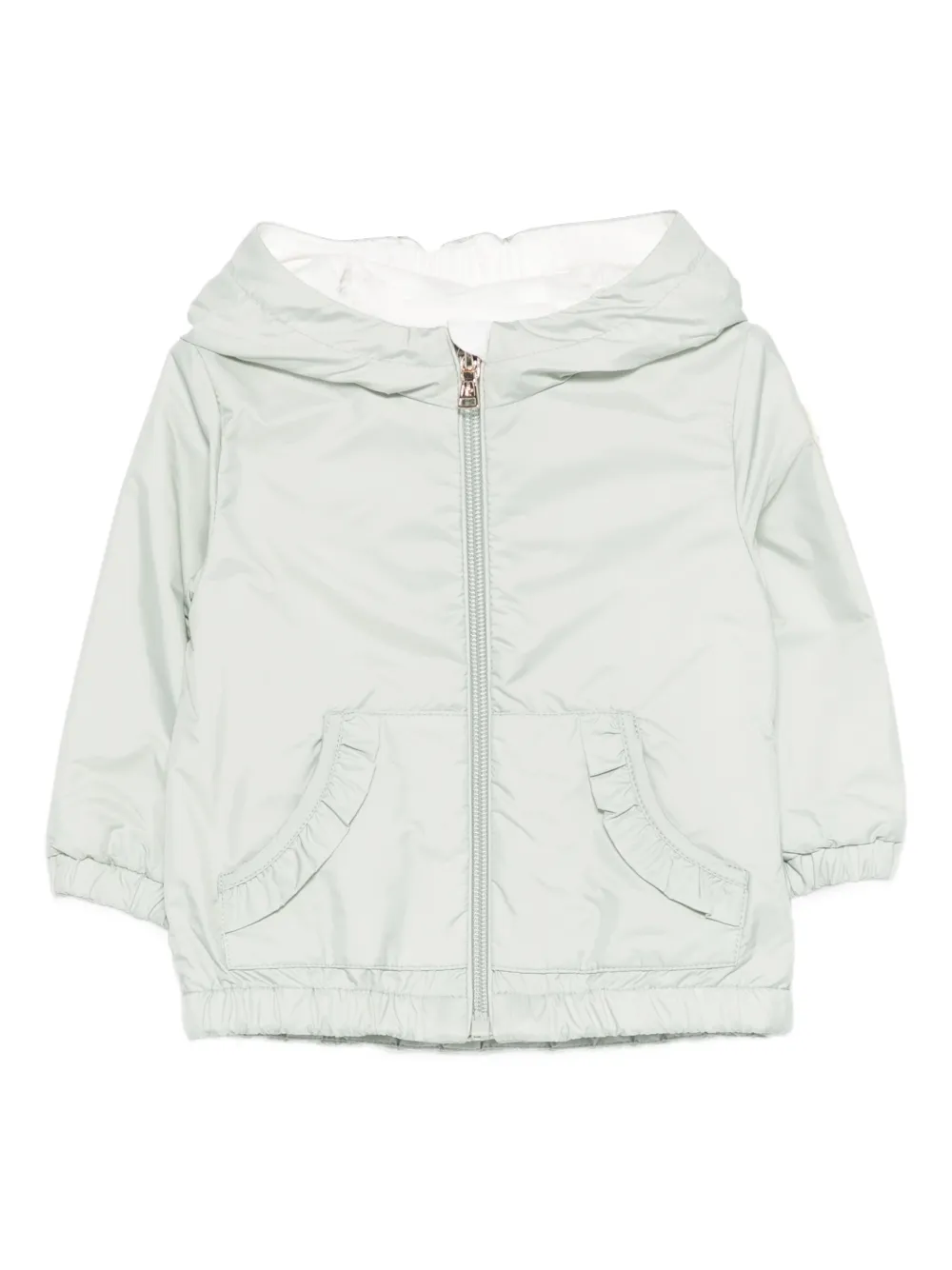 Куртка с оборками и капюшоном Moncler Enfant, зеленый
Куртка с оборками и капюшоном Moncler Enfant, зеленый